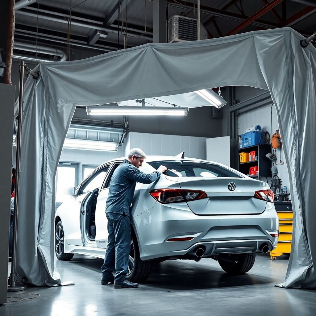 Cabina de Pintura Automotriz