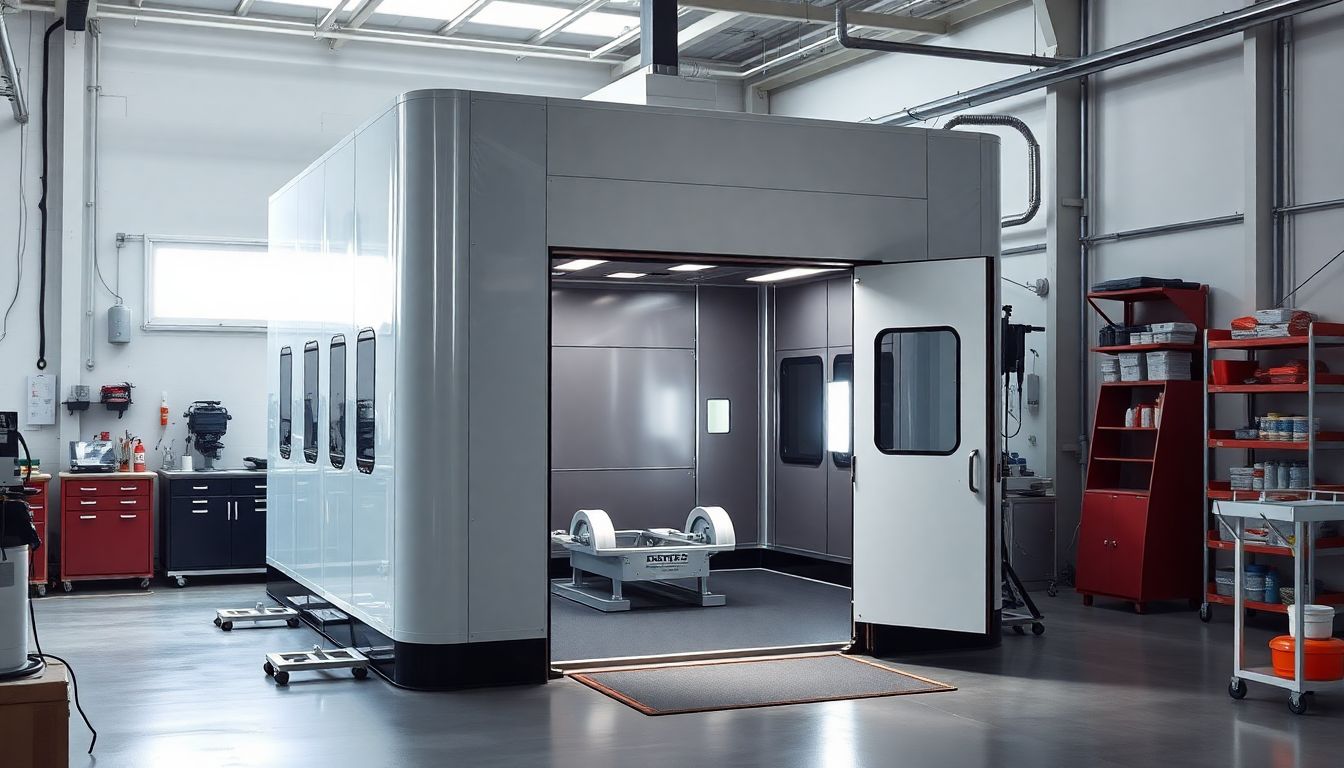 Cabina de Pintura Automotriz